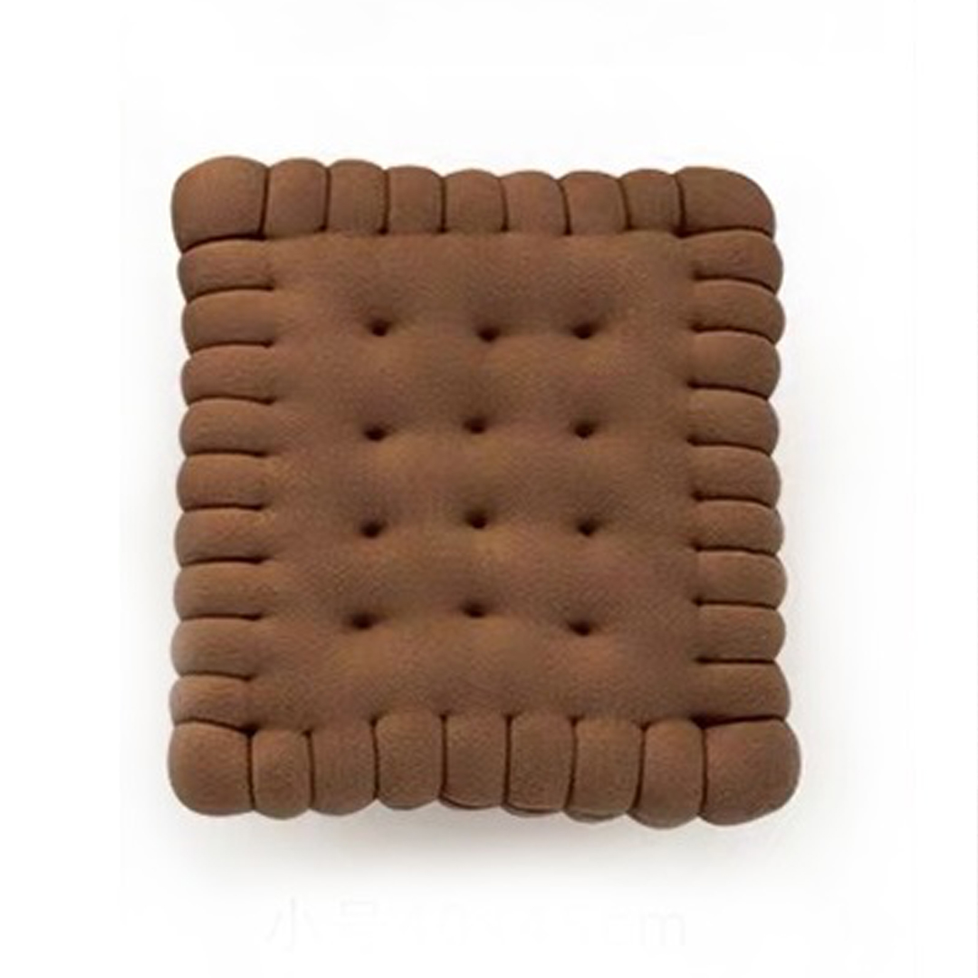 쏠띵즈 Chocolate Biscuit 귀여운 비스킷 쿠션