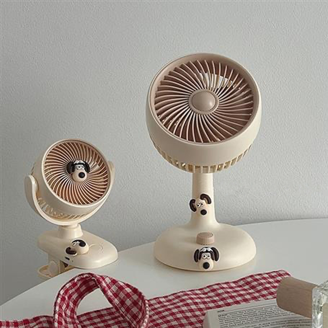 3 TYPE Gromit Mini Fan 그로밋 미니 휴대용 선풍기