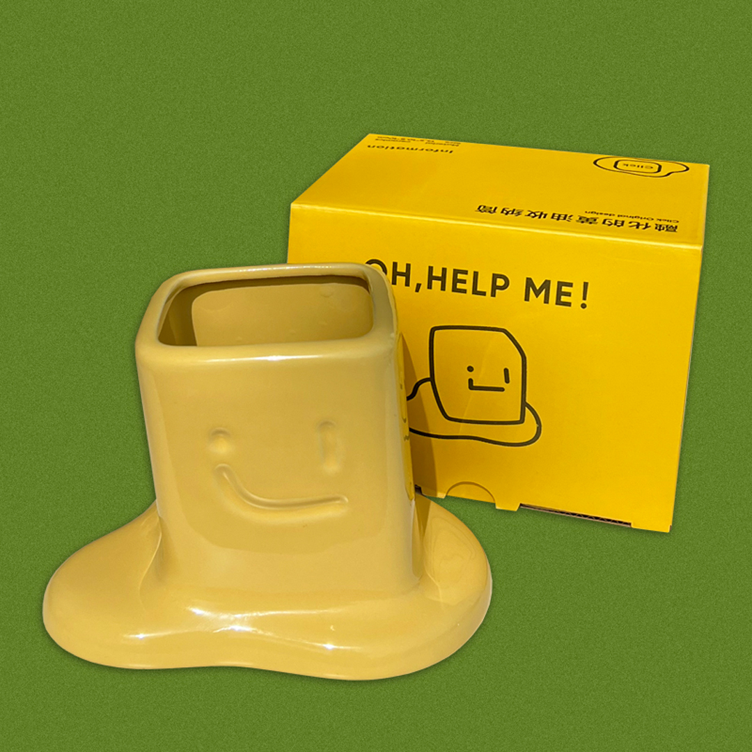 Melting Butter Smile Object Storage 버터 스마일 오브제 꽂이