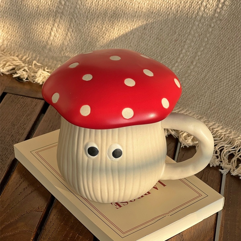 Mushroom Mug 머쉬룸 머그컵 스푼
