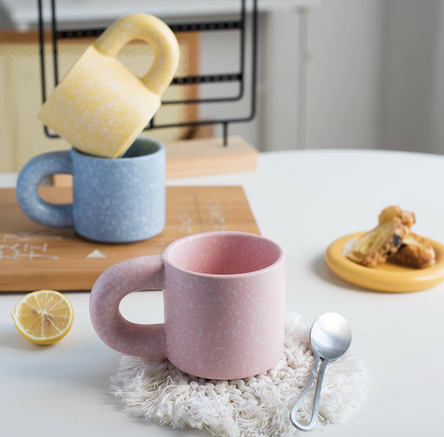 [빠른배송]귀여운 컵 뭉툭 머그컵 시리즈 Chubby cute mug 300ml